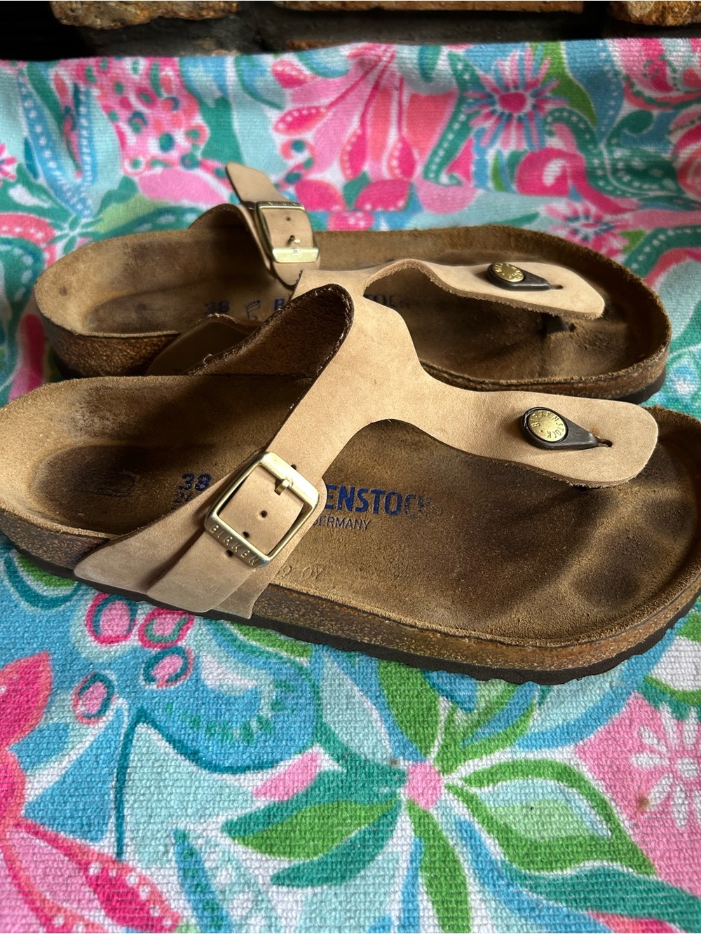 Birkenstocks.